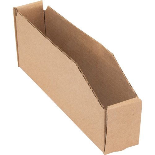 Boîtes profondes en carton ondul&eacute;, 1-15/16" la x 11-1/4" p x 4-1/2" h, Beige Oxymax Inc