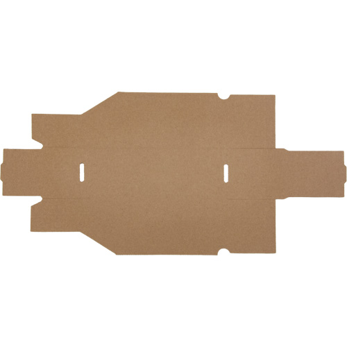 Boîtes profondes en carton ondul&eacute;, 3-3/4" la x 11-1/4" p x 4-1/2" h, Beige Oxymax Inc