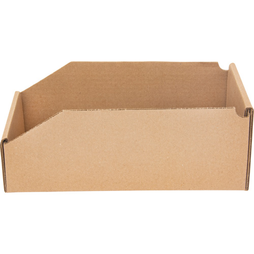 Boîtes profondes en carton ondul&eacute;, 5-3/4" la x 11-1/4" p x 4-1/2" h, Beige Oxymax Inc