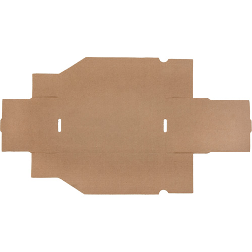 Boîtes profondes en carton ondul&eacute;, 5-3/4" la x 11-1/4" p x 4-1/2" h, Beige Oxymax Inc