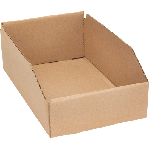 Boîtes profondes en carton ondul&eacute;, 7-5/8" la x 11-5/16" p x 4-1/2" h, Beige Oxymax Inc