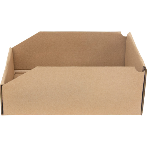 Boîtes profondes en carton ondul&eacute;, 8-3/4" la x 11-1/4" p x 4-1/2" h, Beige Oxymax Inc