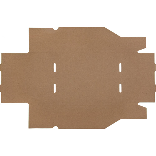 Boîtes profondes en carton ondul&eacute;, 8-3/4" la x 11-1/4" p x 4-1/2" h, Beige Oxymax Inc