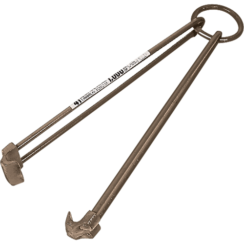 Horizontal Drum Lifting Hooks, 55 US gal. (45 Imperial Gal.), 1000 lbs./454 kg Cap. Oxymax Inc