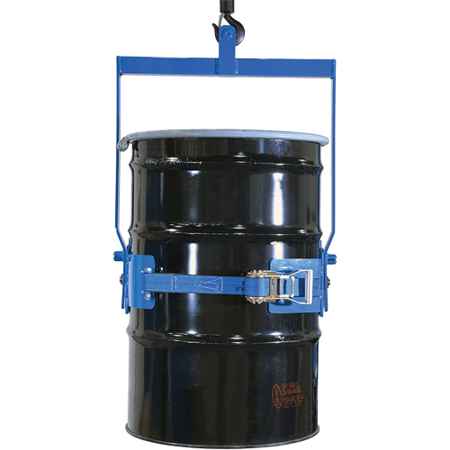 Ensemble de l&egrave;ve-baril manuel inclinable, Baril de 55 gal. US (45 gal. imp.), Capacit&eacute; 800 lb/363 kg Oxymax Inc
