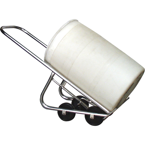 Diables pour baril &agrave; usage multiple, Fabriqu&eacute; en Acier inoxydable, 25 - 55 gal. US (20 - 45 gal. imp.) Oxymax Inc