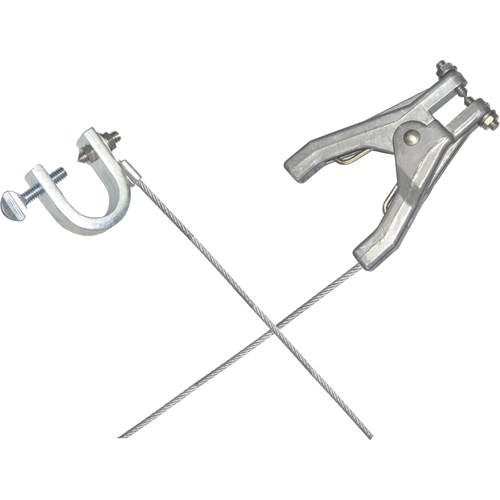 Heavy-Duty Bonding & Grounding Wire Assemblies - Hand Clamps & C-Clamps Oxymax Inc