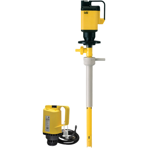 Electric Drum Pumps, Polypropylene, 24 GPM Oxymax Inc