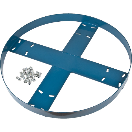 Drum Dolly Frame, Steel, 750 lbs. Capacity, 24" Diameter Oxymax Inc