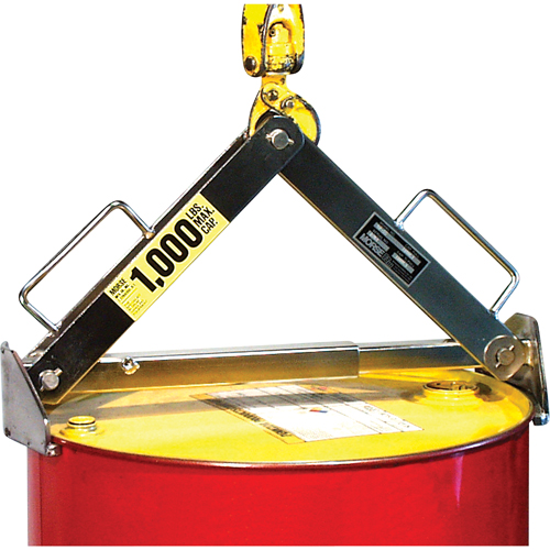 Leveur de baril, 30 - 85 gal. US (25 - 70 gal. imp.), Cap. 1000 lb/454 kg Oxymax Inc