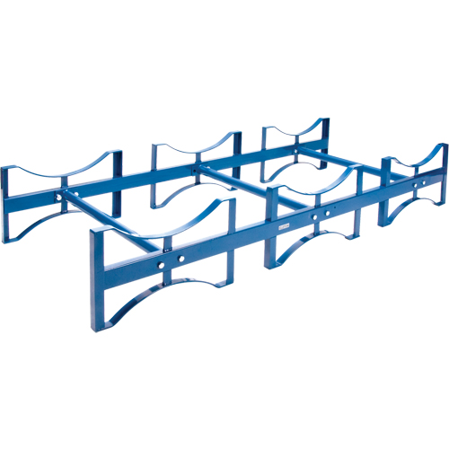 Porte-barils empilables, 3 barils, Capacit&eacute; de 2400 lb, 71-1/2" la x 30" p x 12-1/2" h Oxymax Inc