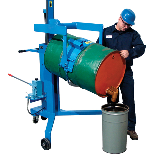 Basculeur - palettiseurs pour barils, 55 gal. US (45 gal. imp.) Oxymax Inc