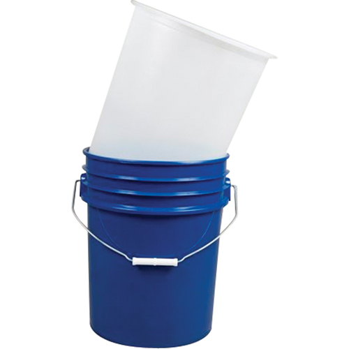 Doublures pour seaux en acier, 11-1/4" dia. x 12-1/4" h, 5 gal. US (4,16 gal. imp.) capacit&eacute; Oxymax Inc
