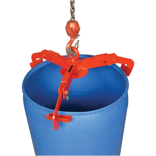 Leveurs de barils ouverts, 30 - 55 gal. US (25 - 45 gal. imp.), Cap. 1000 lb/454 kg Oxymax Inc