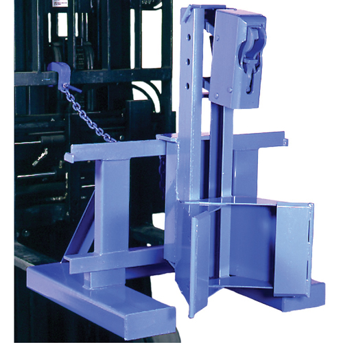 Manipulateur de barils MORSPEED 1500 pour chariot &eacute;l&eacute;vateur, Pour 55 gal. US (45 gal. imp.) Oxymax Inc