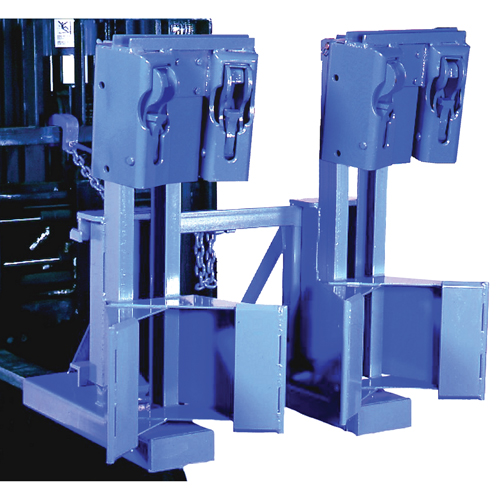 Manipulateur de barils MORSPEED 1500 pour chariot &eacute;l&eacute;vateur, Pour 30 - 85 gal. US (25 - 70 gal. imp.) Oxymax Inc