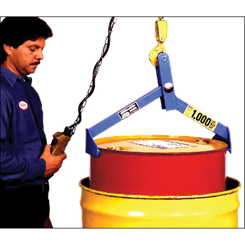 Leveur de baril et Overpack, 55 - 85 gal. US (45 - 70 gal. imp.), Cap. 1000 lb/454 kg Oxymax Inc