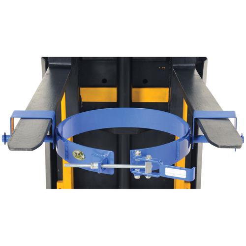 Anneau de bascule pour baril, Baril de 55 gal. US (45 gal. imp.), Capacit&eacute; 1200 lb/ 544 kg Oxymax Inc