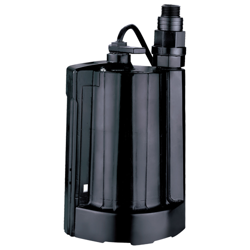 Automatic Submersible Utility Pump, 1/3 HP, 2160 GPH, 115 V, 4 A Oxymax Inc