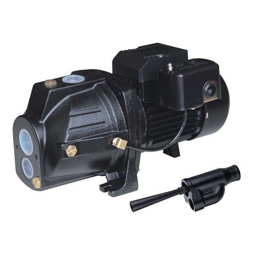 Dual Voltage Cast Iron Convertible Jet Pump, 230 V, 920 GPH, 1 HP Oxymax Inc