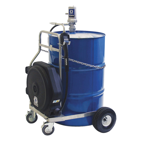 Pompe &agrave; huile pneumatique de s&eacute;rie LD, 7,8 gal./min, Rapport de pression de 3:1 Oxymax Inc