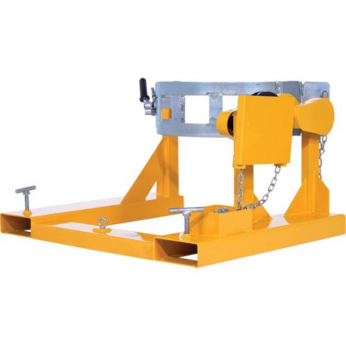 Porte-baril pour chariot &agrave; fourche, Pour 55 gal. US (45,8 gal imp&eacute;rial) Oxymax Inc