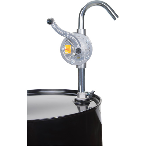 Pompe rotative pour baril, Aluminium, Pour capacit&eacute; 5-55 gal., 9,5 oz/course Oxymax Inc