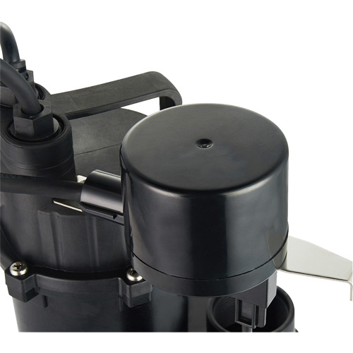 Pompe de puisard submersible thermoplastique, 2560 gal./h, 115 V, 4,6 A, 1/3 CV Oxymax Inc