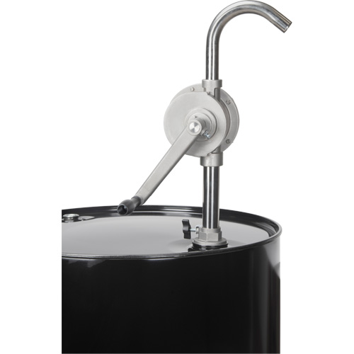 Rotary Type Drum Pump, Stainless Steel, Fits 55 Gal., 12 oz./Stroke Oxymax Inc