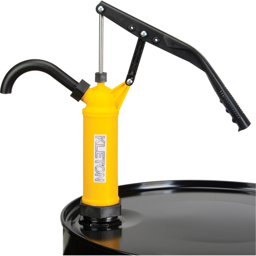 Pompe &agrave; baril de type levier, Polypropyl&egrave;ne, 14 oz/course, Pour barils de 5-55 gal. Oxymax Inc
