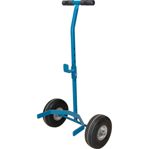 Cylinder Cart, Flat-Free Wheels, 15-1/2" W x 14-1/4" L Base, 600 lbs. Oxymax Inc