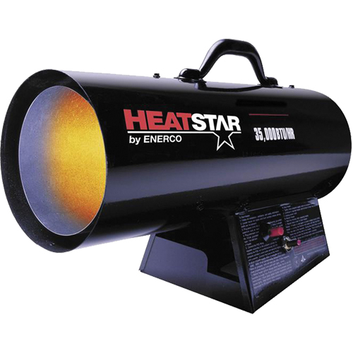 Contractor Series Forced Air Heater, Fan, Propane, 35000 BTU/H Oxymax Inc