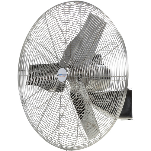 Stainless Steel Food Service Washdown Air Circulating Fans, Industrial, 1 Speed, 20" Diameter Oxymax Inc