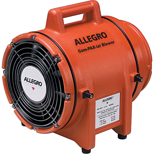 8" DC Axial Blowers, 1/4 HP, 816 CFM Oxymax Inc