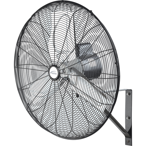 Non-Oscillating Wall Fan, Industrial, 2 Speed, 24" Diameter Oxymax Inc