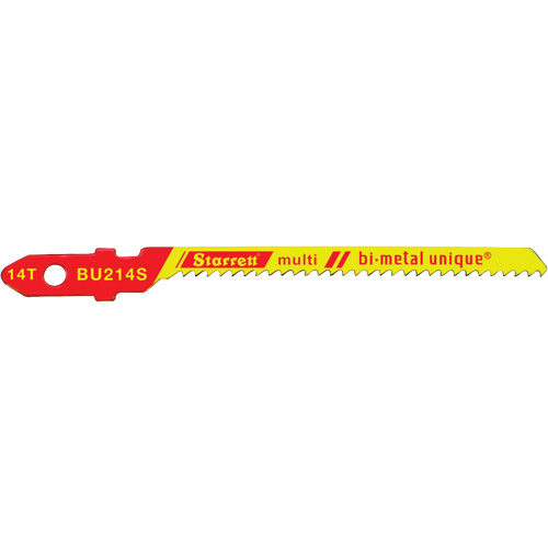 Unified Shank&reg; Jig Saw Blades, Bi-Metal, 2" L, 14 TPI Oxymax Inc