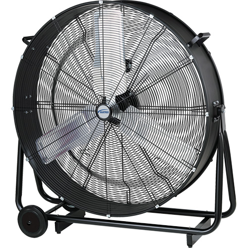 Light Industrial Direct-Drive Slim Drum Fan, Industrial, 2 Speed, 30" Diameter Oxymax Inc