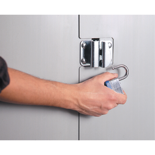 Armoires robustes &agrave; portes creuses, 38" la x 24" p x 72" h, 4 tablettes Oxymax Inc