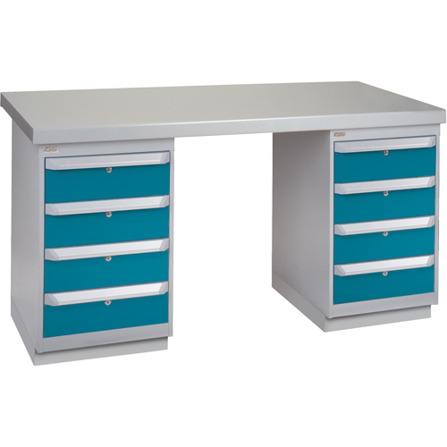 &eacute;tabli pr&eacute;conçu, 72" la x 30" p x 34" h, Capacit&eacute; 2500 lb Oxymax Inc