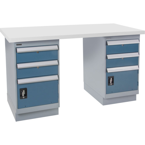 Pre-Designed Workbench, 72" W x 30" D x 34" H, 2500 lbs. Capacity Oxymax Inc