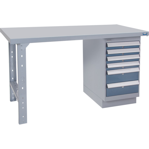&eacute;tabli pr&eacute;conçu, 72" la x 36" p x 34" h, Capacit&eacute; 2500 lb Oxymax Inc