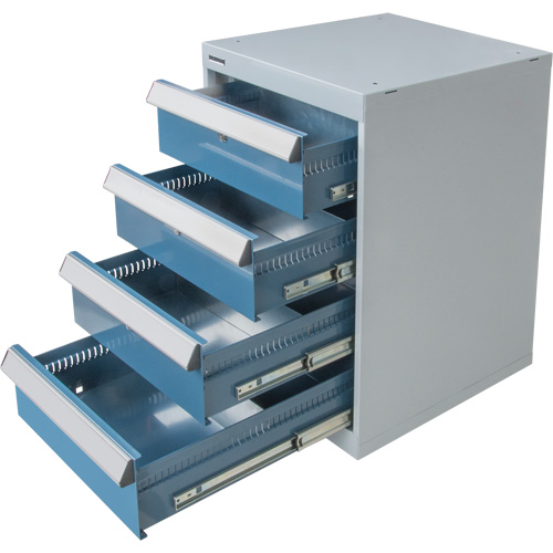 Four-Drawer Pedestal Workbench, 18" W x 21" D x 28" H Oxymax Inc