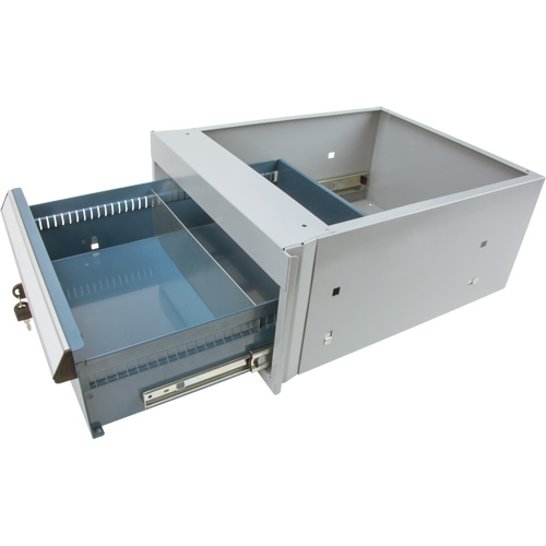 Single-Drawer Workbench, Steel, 18" W x 21" D x 9" H Oxymax Inc