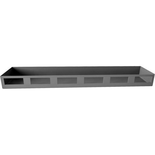 Plateau de porte darmoire, 18" x Capacit&eacute; de 10 lb, Gris Oxymax Inc