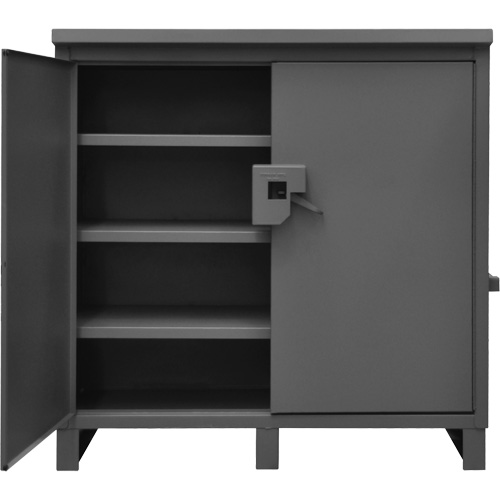Armoire de chantier verrouillable, Gris Oxymax Inc