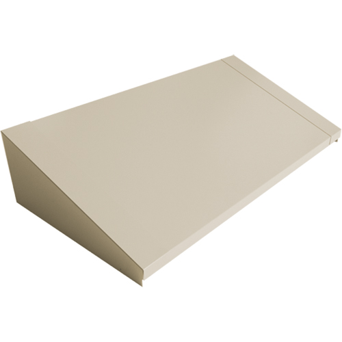All-Welded Concorde - Heavy-Duty Lockers Sloping Top, 3 Bank, 18" D x 36" W x 6" H, Beige, Steel Oxymax Inc