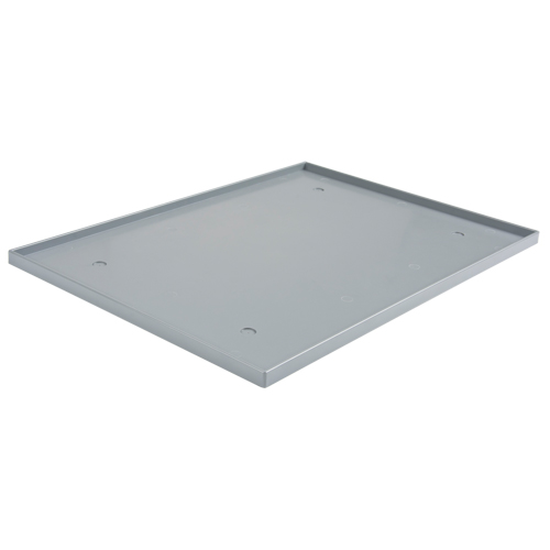 Fond de casier, Convient aux casiers 12" x 15", Gris fonc&eacute;, Plastique Oxymax Inc
