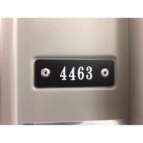 Locker Plate Numbers Oxymax Inc