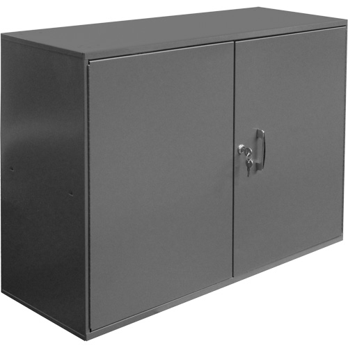 Abrasive Accessory Cabinet, Steel, 2 Drawers, 33-3/4" x 11-7/8" x 23-7/8", Grey Oxymax Inc