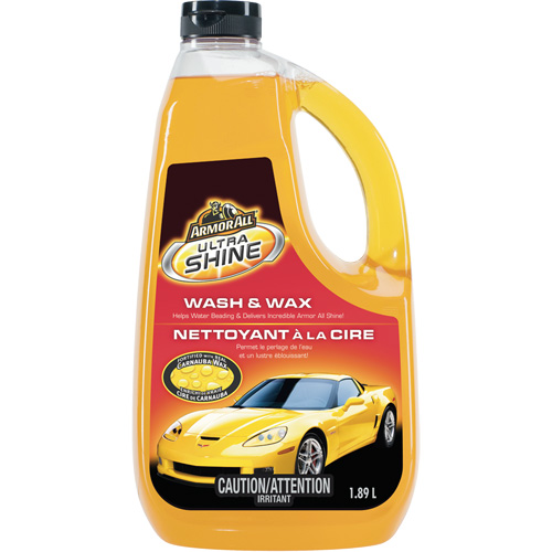 Ultra Shine Wash & Wax, 1.89 L, Jug Oxymax Inc